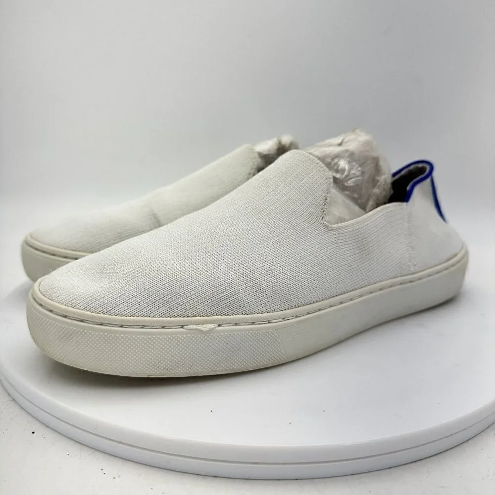 Rothys The Original Slip On Sneaker Bright White Women Comfort Shoes Size 8